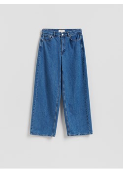 Reserved - Jeansy wide leg - niebieski ze sklepu Reserved w kategorii Jeansy damskie - zdjęcie 187511616