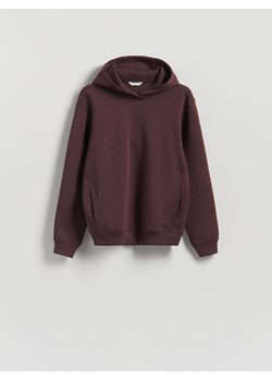 Reserved - Bluza regular z kapturem - mahoniowy ze sklepu Reserved w kategorii Bluzy męskie - zdjęcie 187511675