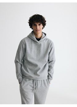 Reserved - Bluza regular z kapturem - jasnoszary ze sklepu Reserved w kategorii Bluzy męskie - zdjęcie 187511689