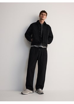 Reserved - Jeansy straight z przeszyciami - czarny ze sklepu Reserved w kategorii Jeansy męskie - zdjęcie 187511879