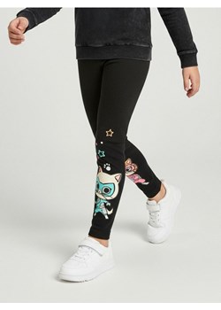 Sinsay - Legginsy Disney Junior Super Kitties - czarny ze sklepu Sinsay w kategorii Spodnie dziewczęce - zdjęcie 187513436