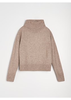 Sinsay - Gładki golf basic - brązowy ze sklepu Sinsay w kategorii Swetry damskie - zdjęcie 187513465