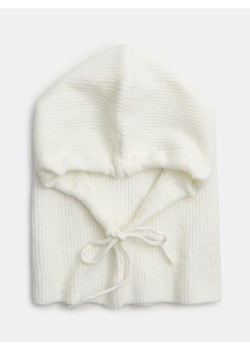 Sinsay - Prążkowana balaclava - kremowy ze sklepu Sinsay w kategorii Czapki zimowe damskie - zdjęcie 187513609