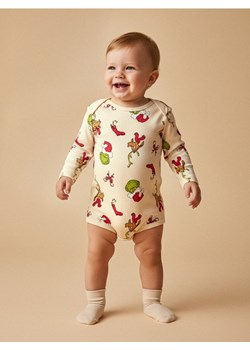 Sinsay - Body Grinch - kremowy ze sklepu Sinsay w kategorii Odzież dla niemowląt - zdjęcie 187513629