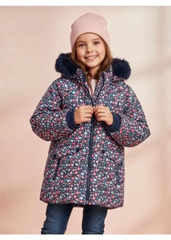 Sinsay - Kurtka ocieplana z kapturem - granatowy ze sklepu Sinsay w kategorii Kurtki dziewczęce - zdjęcie 187513669