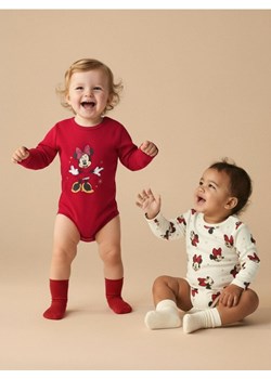 Sinsay - Body 2 pack Minnie Mouse - kremowy ze sklepu Sinsay w kategorii Odzież dla niemowląt - zdjęcie 187513689