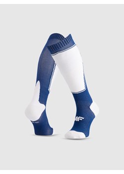 Męskie skarpety narciarskie 4F 4FRAW25UFSOM263 - granatowe ze sklepu Sportstylestory.com w kategorii Skarpetki męskie - zdjęcie 187513965