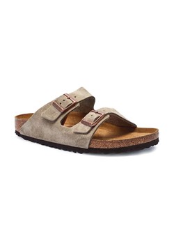 Birkenstock Klapki Arizona | narrow fit soft footbed | zamsz ze sklepu Gomez Fashion Store w kategorii Klapki damskie - zdjęcie 187514077