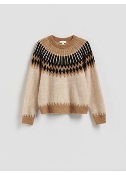 Reserved - Sweter z moherem i wełną - wielobarwny ze sklepu Reserved w kategorii Swetry damskie - zdjęcie 187514579