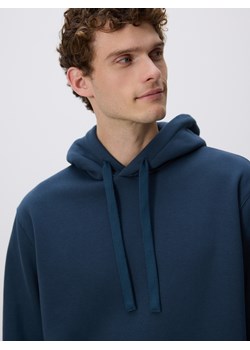 Reserved - Bluza regular z kapturem - granatowy ze sklepu Reserved w kategorii Bluzy męskie - zdjęcie 187514749