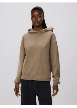Reserved - Bluza z kapturem - brązowy ze sklepu Reserved w kategorii Bluzy damskie - zdjęcie 187514848