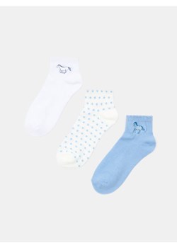 Sinsay - Skarpetki 3 pack - wielobarwny ze sklepu Sinsay w kategorii Skarpetki dziecięce - zdjęcie 187515209
