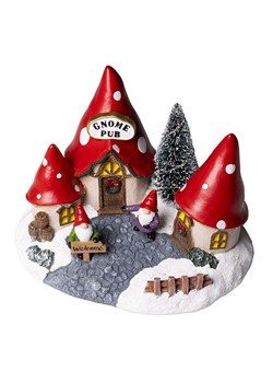 Hollybell Dekoracyjna lampa LED &quot;Gnome Pub&quot; ze wzorem - 22 x 16,2 x 17 cm ze sklepu Limango Polska w kategorii Oświetlenie - zdjęcie 187515535