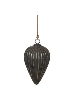 Clayre &amp; Eef Bombka w kolorze złoto-szarym - Ø 15 cm ze sklepu Limango Polska w kategorii Dekoracje bożonarodzeniowe - zdjęcie 187516007