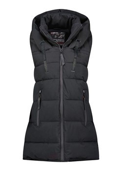 ANAPURNA Kamizelka pikowana "Dolbana" w kolorze czarnym ze sklepu Limango Polska w kategorii Kamizelki damskie - zdjęcie 187516108