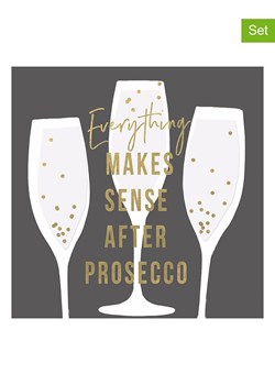 ppd Serwetki (40 szt.) &quot;Makes Sense&quot; w kolorze szarym ze sklepu Limango Polska w kategorii Akcesoria kuchenne - zdjęcie 187516137