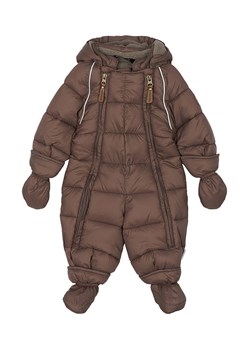 mikk-line Kombinezon zimowy w kolorze brązowym ze sklepu Limango Polska w kategorii Kombinezony i kurtki - zdjęcie 187516166