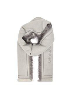 Chusta Calvin Klein Emblem Graphic Lw Square Scarf LV04F8073G Szary ze sklepu eobuwie.pl w kategorii Szaliki i chusty damskie - zdjęcie 187516219
