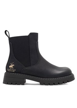 Botki Beverly Hills Polo Club CS6135-03 Czarny ze sklepu eobuwie.pl w kategorii Buty zimowe dziecięce - zdjęcie 187516225