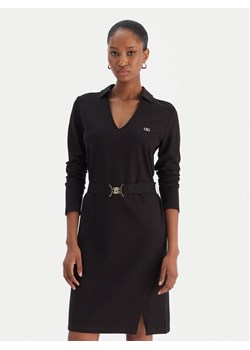 Liu Jo Sukienka codzienna TF5224 JS182 Czarny Regular Fit ze sklepu MODIVO w kategorii Sukienki - zdjęcie 187516455