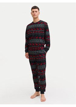 Jack & Jones Piżama Tristan 12285375 Czarny Loose Fit ze sklepu MODIVO w kategorii Piżamy męskie - zdjęcie 187516459
