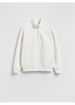 Reserved - Bluza ze stójką - złamana biel ze sklepu Reserved w kategorii Bluzy męskie - zdjęcie 187517027