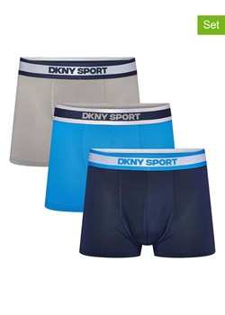 DKNY Bokserki (3 pary) w kolorze granatowo-niebiesko-szarym ze sklepu Limango Polska w kategorii Majtki męskie - zdjęcie 187517337