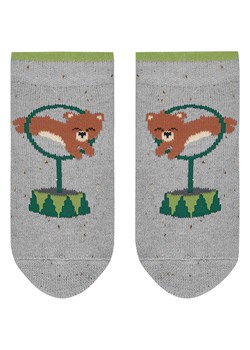 Falke Skarpety &quot;Baby Show Bears&quot; w kolorze szarym ze sklepu Limango Polska w kategorii Skarpetki dziecięce - zdjęcie 187517358