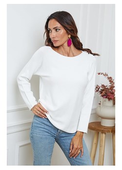 So Cachemire Sweter &quot;Ianaz&quot; w kolorze kremowym ze sklepu Limango Polska w kategorii Swetry damskie - zdjęcie 187517428