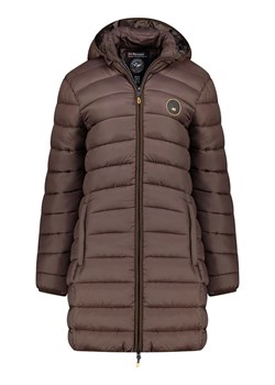 Geographical Norway Płaszcz pikowany &quot;Atikamap&quot; w kolorze ciemnobrązowym ze sklepu Limango Polska w kategorii Kurtki damskie - zdjęcie 187517557