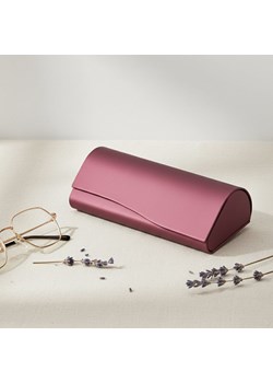 Etui na okulary korekcyjne zamykane na magnes STHC-93C bordowe ze sklepu Stylion w kategorii Etui - zdjęcie 187517959