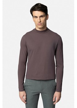 BLUZA ALDEA GOLF FIOLETOWA 0001 Z BAWEŁNY ze sklepu Recman w kategorii Bluzy męskie - zdjęcie 187518019