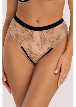 Unikat Atina figi z wysokim stanem i koronką beż-czarny ze sklepu kontri.pl w kategorii Majtki damskie - zdjęcie 187518538