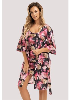 Unikat Telma peniuar krótki z rękawem 3/4 wzór ze sklepu kontri.pl w kategorii Szlafroki damskie - zdjęcie 187518539