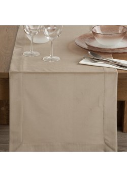 OBRUS MELINDA 40 X 140 CM BEŻOWY ze sklepu lenaodniemowlakadoszkolniaka.pl w kategorii Obrusy i bieżniki - zdjęcie 187518848