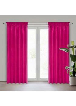 ZASŁONA GOTOWA RITA NA TAŚMIE 140 X 270 CM AMARANTOWY ze sklepu lenaodniemowlakadoszkolniaka.pl w kategorii Zasłony - zdjęcie 187518888