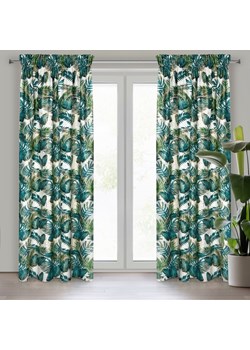 ZASŁONA GOTOWA DAVOS NA TAŚMIE 140 X 270 CM BIAŁY ze sklepu lenaodniemowlakadoszkolniaka.pl w kategorii Zasłony - zdjęcie 187518895