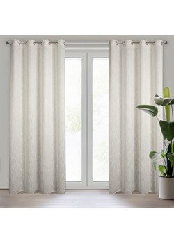 ZASŁONA GOTOWA SABIN 140 X 250 CM KREMOWY ze sklepu lenaodniemowlakadoszkolniaka.pl w kategorii Zasłony - zdjęcie 187518945