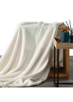 KOC BUKLA 150 X 200 CM KREMOWY ze sklepu lenaodniemowlakadoszkolniaka.pl w kategorii Narzuty i kapy - zdjęcie 187519039