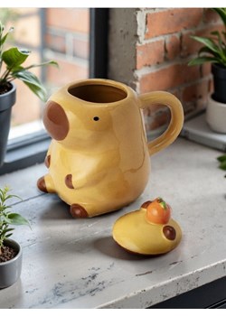 Sinsay - Kubek z motywem kapibary - żółty ze sklepu Sinsay w kategorii Kubki - zdjęcie 187519146