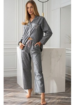 Rozpinana piżama damska 2531 Coco, Kolor szary, Rozmiar XXL, L&amp;L ze sklepu Primodo w kategorii Piżamy damskie - zdjęcie 187520058