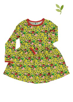 Småfolk Sukienka &quot;Strawberry&quot; w kolorze żółtym ze sklepu Limango Polska w kategorii Sukienki dziewczęce - zdjęcie 187520098