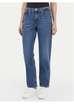 Tommy Hilfiger Jeansy Classic WW0WW42489 Niebieski Straight Fit ze sklepu MODIVO w kategorii Jeansy damskie - zdjęcie 187521407