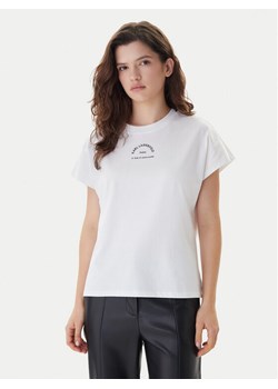 KARL LAGERFELD T-Shirt B1W17032 Biały Relaxed Fit ze sklepu MODIVO w kategorii Bluzki damskie - zdjęcie 187521419