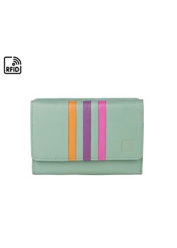 kolorowy portfel skórzany ze sklepu Słoń Torbalski w kategorii Portfele damskie - zdjęcie 187521587