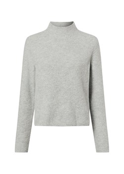 BOSS Sweter damski z zawartością kaszmiru - Fubrina Kobiety jasny szary jednolity ze sklepu vangraaf w kategorii Swetry damskie - zdjęcie 187521725