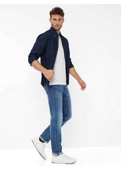 BRAX Dżinsy - Chuck Mężczyźni Bawełna medium stone jednolity ze sklepu vangraaf w kategorii Jeansy męskie - zdjęcie 187521776