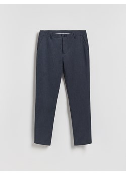 Reserved - Spodnie chino slim fit - granatowy ze sklepu Reserved w kategorii Spodnie męskie - zdjęcie 187522809