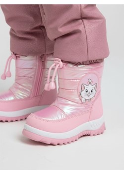 Sinsay - Ocieplane śniegowce z efektem holograficznym i naszywką The Aristocats - różowy ze sklepu Sinsay w kategorii Buty zimowe dziecięce - zdjęcie 187523389