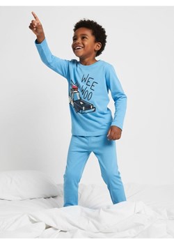 Sinsay - Piżama dwuczęściowa z radiowozem - niebieski ze sklepu Sinsay w kategorii Piżamy dziecięce - zdjęcie 187523408